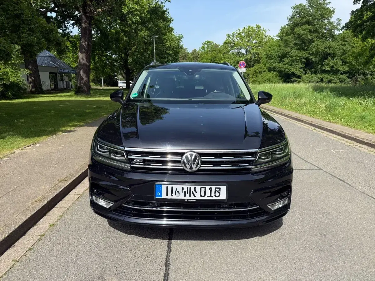 Gebraucht VW Tiguan R-line 239 PS (175 kW) 2017 Schwarz SUV