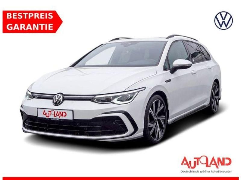 Oryxweiß perlmutteffekt Gebraucht 2021 VW Golf VIII R-line Kombi | 28.950 € (Teuer) - Bild 1/4