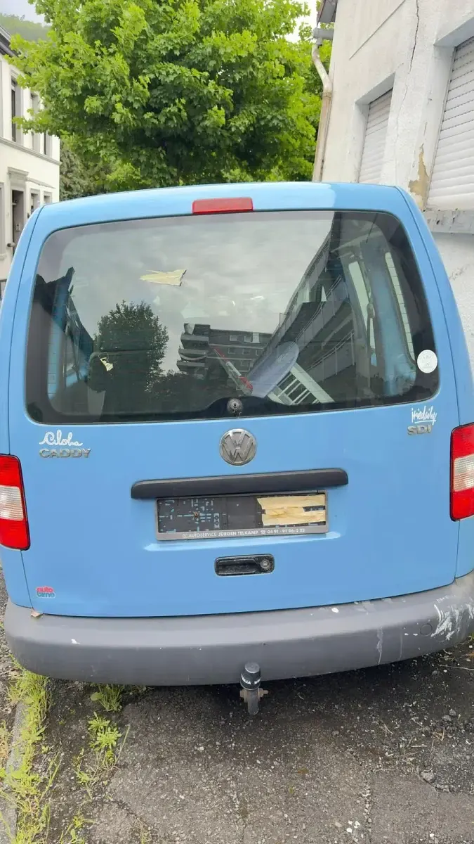 Usata VW Caddy 2005 Blu Monovolume