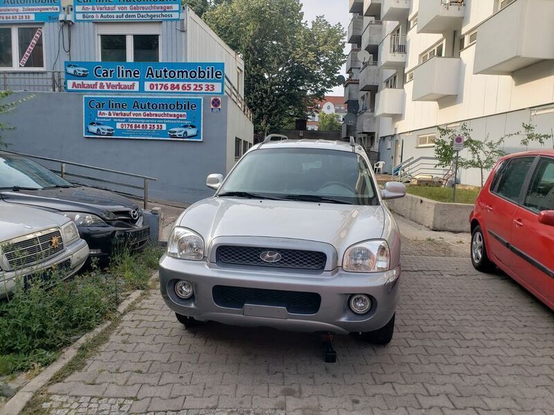Smart silver+medium Gebraucht 2004 Hyundai Santa Fe GLS SUV | 3.900 € (Etwas zu teuer) - Bild 1/4