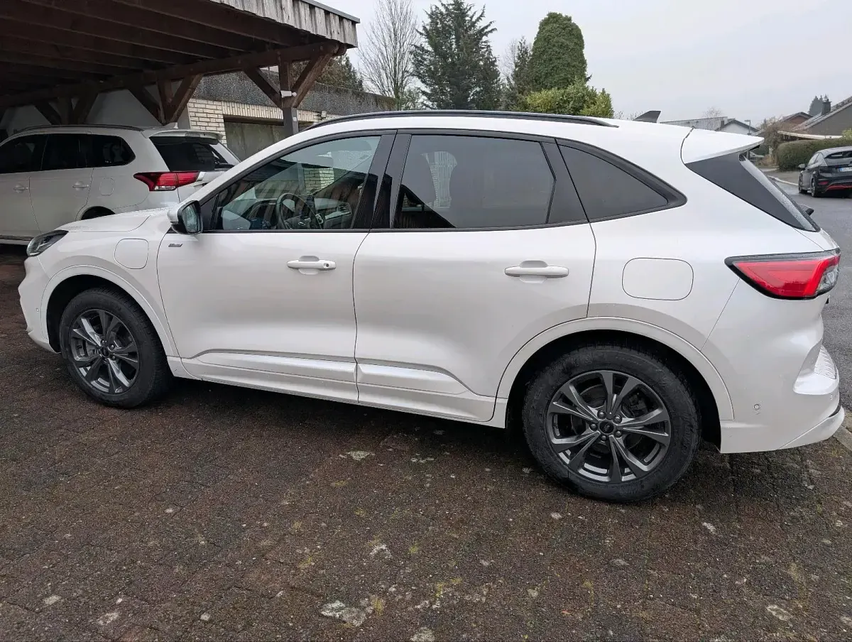 Gebraucht Ford Kuga ST-Line 224 PS (164 kW) 2021 Weiß SUV