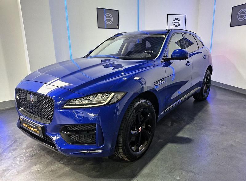 Blau Gebraucht 2019 Jaguar F-Pace R-Sport SUV | 24.000 € (Fairer Preis) - Bild 1/4