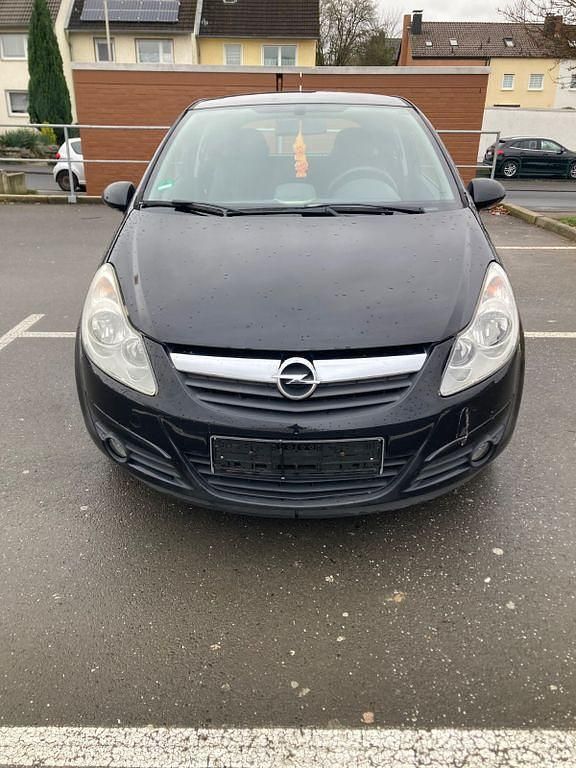 Schwarz Gebraucht 2007 Opel Corsa Limousine | 1.500 € (Superpreis) - Bild 1/4