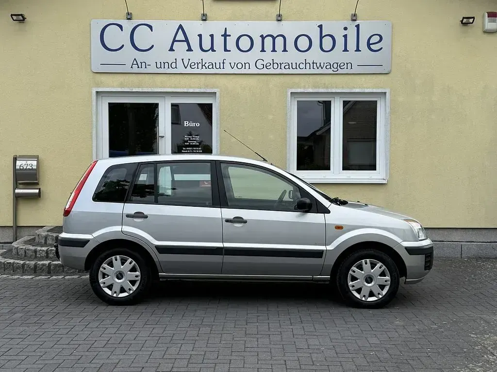 Gebraucht Ford Fusion Style 68 PS (50 kW) 2008 Silber Kleinwagen
