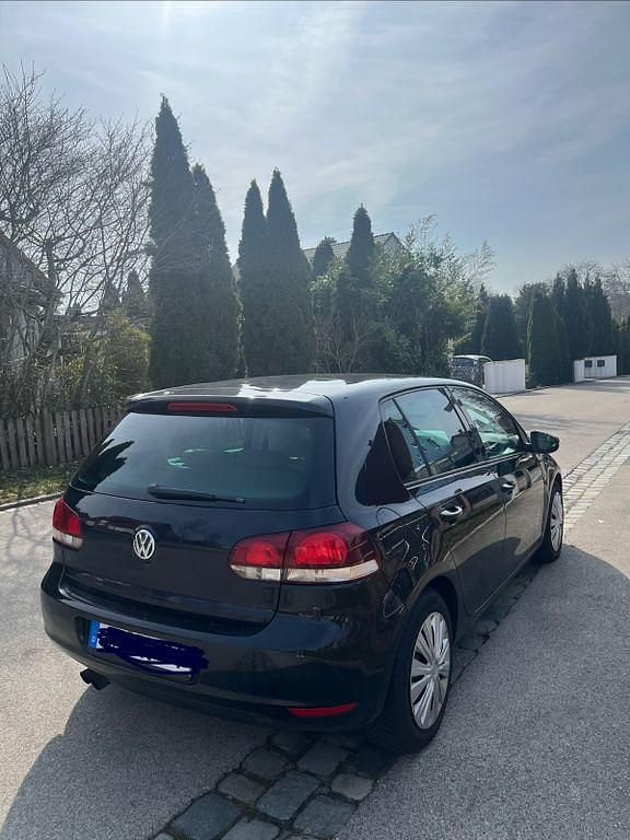 Gebraucht VW Golf VI Comfortline 122 PS (89 kW) 2009 Schwarz Kleinwagen