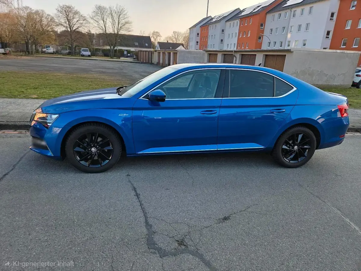Gebraucht Skoda Superb LAURIN & KLEMENT 190 PS (139 kW) 2019 Blau Limousine