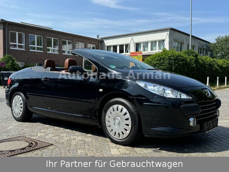 Schwarz Gebraucht 2008 Peugeot 307 CC Sport Cabrio | 2.990 € (Fairer Preis) - Bild 1/4