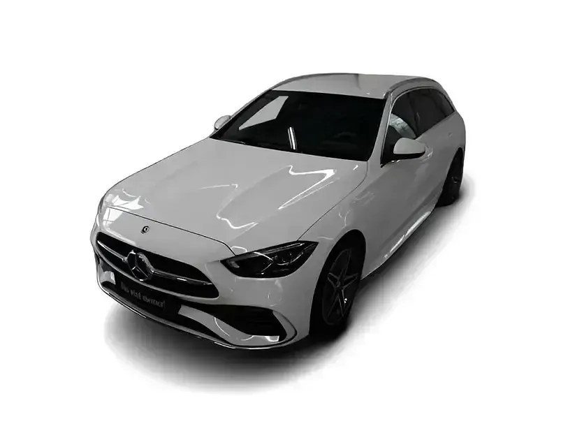 Gebraucht Mercedes C200 AMG 2022 Weiss Limousine