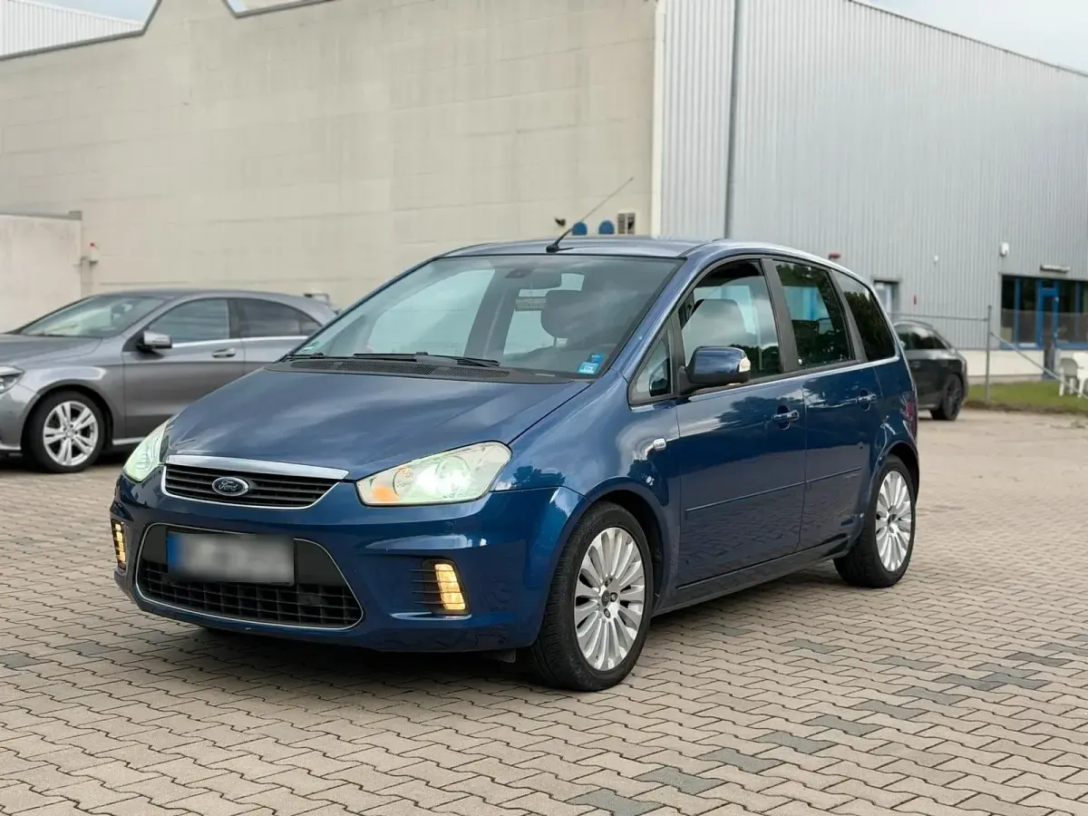 Gebraucht Ford C-MAX Titanium 125 PS (91 kW) 2010 Blau Van / Kleinbus
