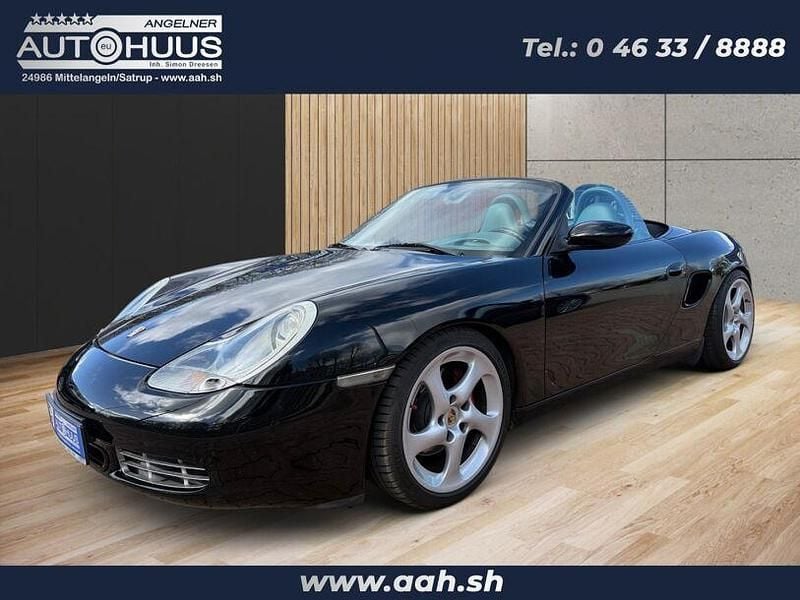 Gebraucht Porsche Boxster S 252 PS (185 kW) 2000 Schwarz Cabrio