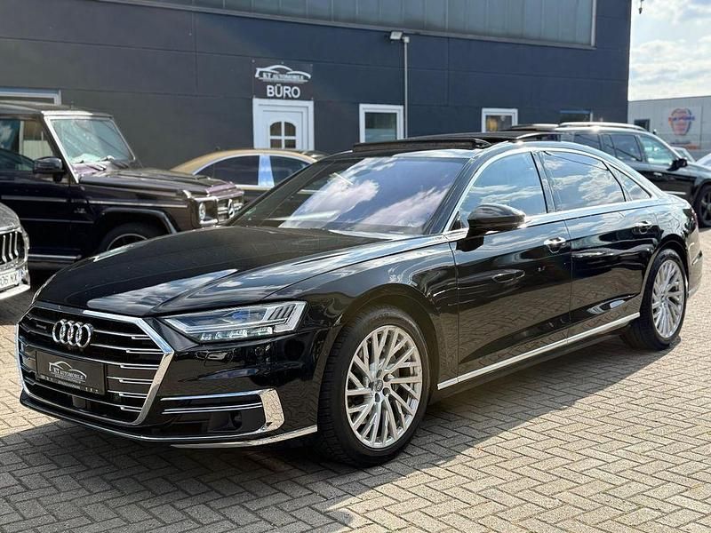 Schwarz Gebraucht 2018 Audi A8 Sport Limousine | 36.300 € (Teuer) - Bild 1/4