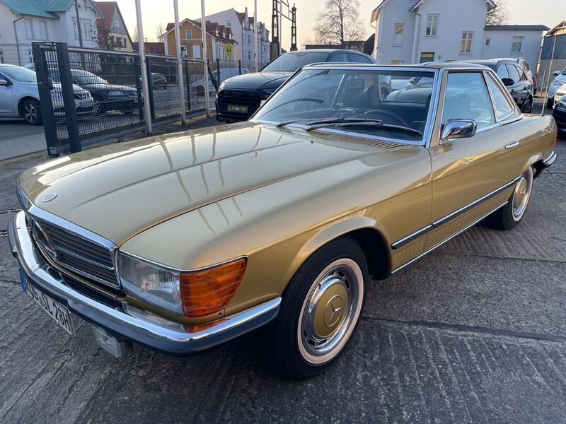 Beige Gebraucht 1975 Mercedes SL280 Cabrio | 31.990 € - Bild 1/4