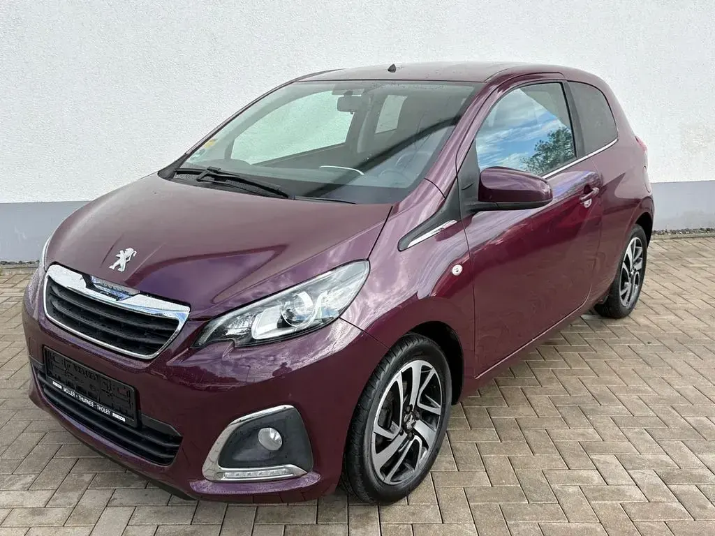 Gebraucht Peugeot 108 Allure 82 PS (60 kW) 2014 Violet Kleinwagen
