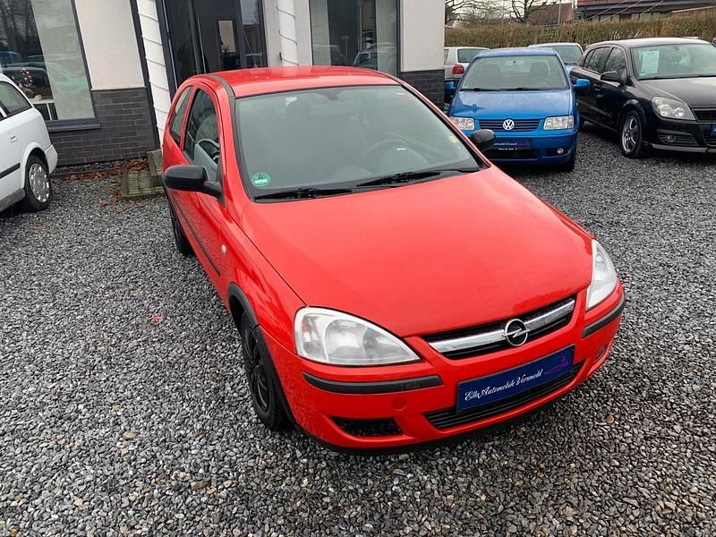 Gebraucht Opel Corsa Enjoy 60 PS (44 kW) 2004 Rot Kleinwagen