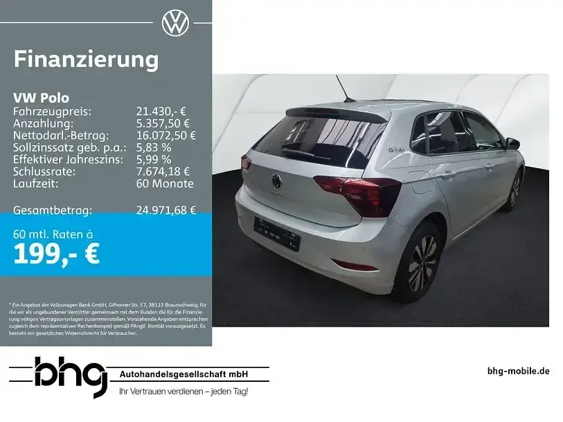 Gebraucht VW Polo Life 116 PS (85 kW) 2025 Kleinwagen