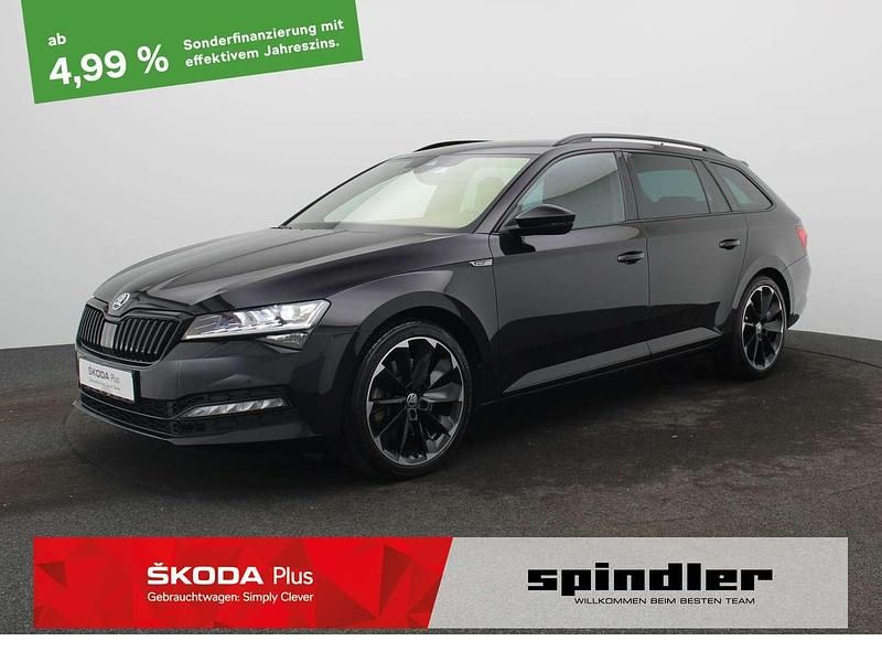 Schwarzmagic perleffekt Gebraucht 2021 Skoda Superb SportLine Kombi | 34.980 € (Fairer Preis) - Bild 1/3
