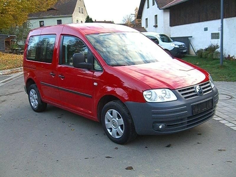 Rot Gebraucht 2006 VW Caddy Life Van / Kleinbus | 3.700 € (Superpreis) - Bild 1/4