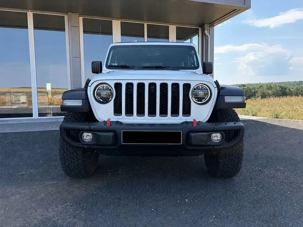 Gebraucht Jeep Wrangler Unlimited Rubicon 272 PS (200 kW) 2022 Weiß SUV