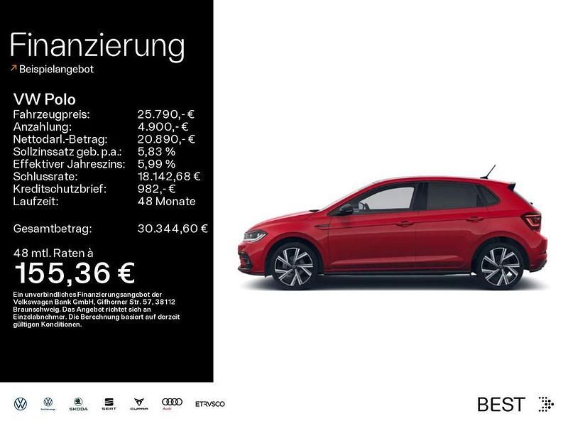 Rot Gebraucht 2025 VW Polo R-line Limousine | 24.985 € (Fairer Preis) - Bild 1/4