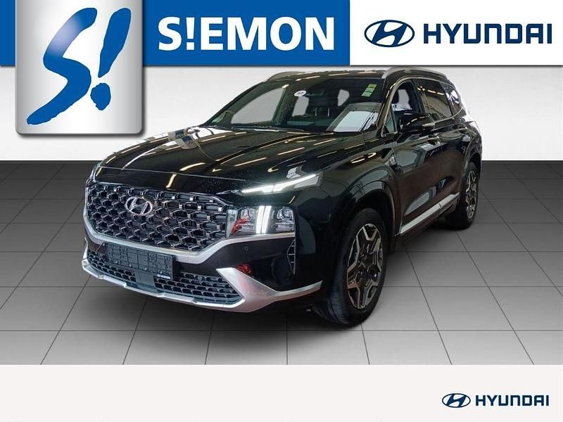 Schwarz Gebraucht 2023 Hyundai Santa Fe Signature SUV | 37.930 € (Superpreis) - Bild 1/4