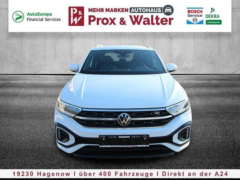 Pure white Gebraucht 2025 VW T-Roc R-line SUV | 24.900 € (Fairer Preis) - Bild 1/4