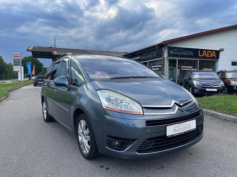 Gebraucht Citroën Grand C4 Picasso Tendance 109 PS (80 kW) 2008 Grau Van / Kleinbus