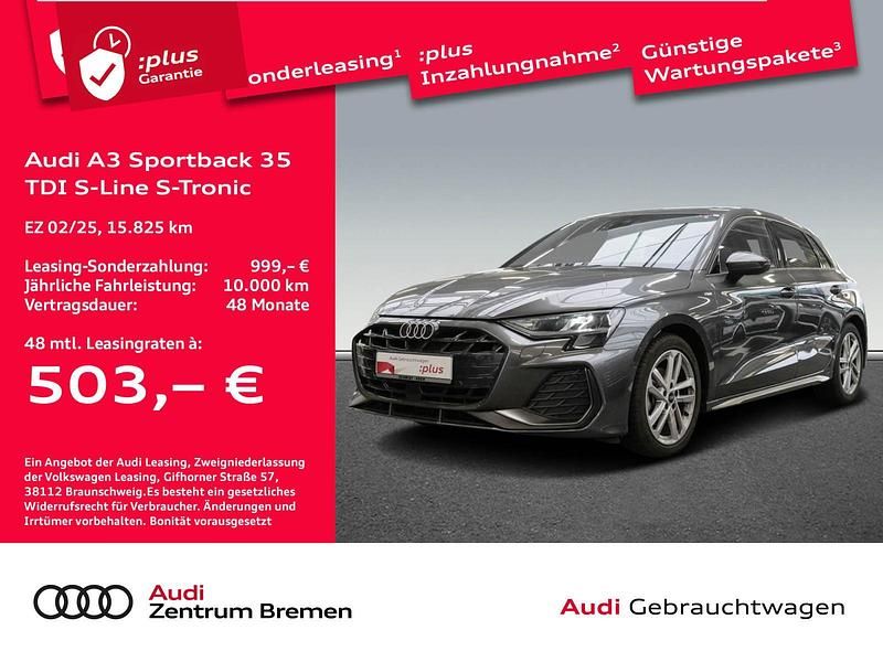 Gebraucht Audi A3 S-Line 150 PS (110 kW) 2025 Grau Limousine