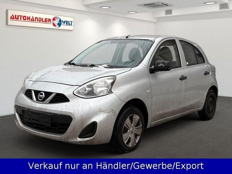 Gebraucht Nissan Micra Acenta 80 PS (58 kW) 2014 Silber Kleinwagen