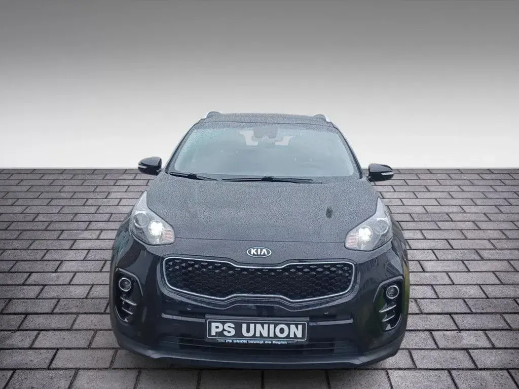 Gebraucht Kia Sportage DREAM-TEAM Edition 132 PS (97 kW) 2018 Schwarz / zilinaschwarz SUV