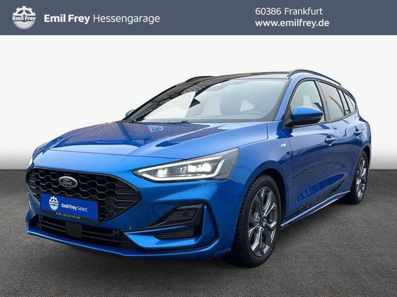 Desert island blue metallic Gebraucht 2023 Ford Focus ST-Line Kombi | 23.950 € (Guter Preis) - Bild 1/4