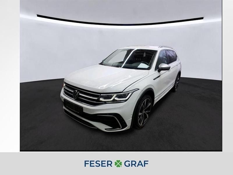 Gebraucht VW Tiguan Allspace R-line 200 PS (147 kW) 2022 Pure white SUV