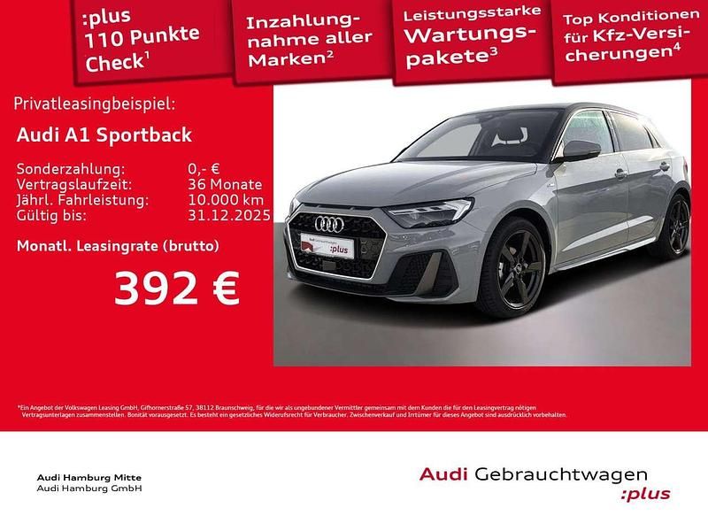 Pfeilgrau perleffekt mythossch Gebraucht 2025 Audi A1 S-Line Kleinwagen | 27.910 € (Etwas zu teuer) - Bild 1/3