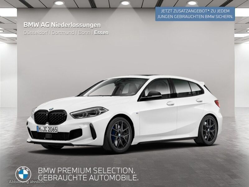 Weiß Gebraucht 2024 BMW M135 Comfort Edition Kleinwagen | 45.699 € (Teuer) - Bild 1/2