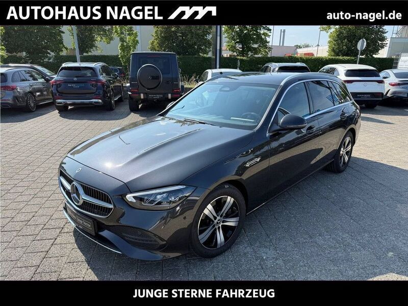 Graphitgrau (metallic) Gebraucht 2024 Mercedes C200 Avantgarde Kombi | 39.650 € (Fairer Preis) - Bild 1/4