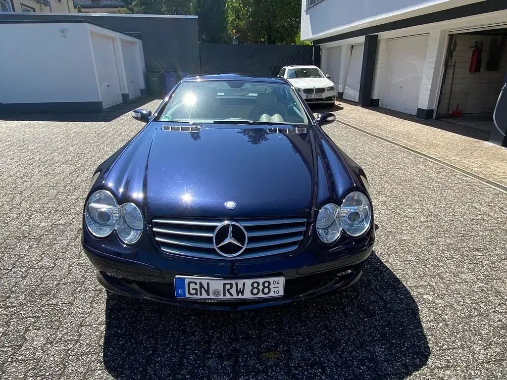 Gebraucht Mercedes SL350 245 PS (180 kW) 2005 Blau Cabrio