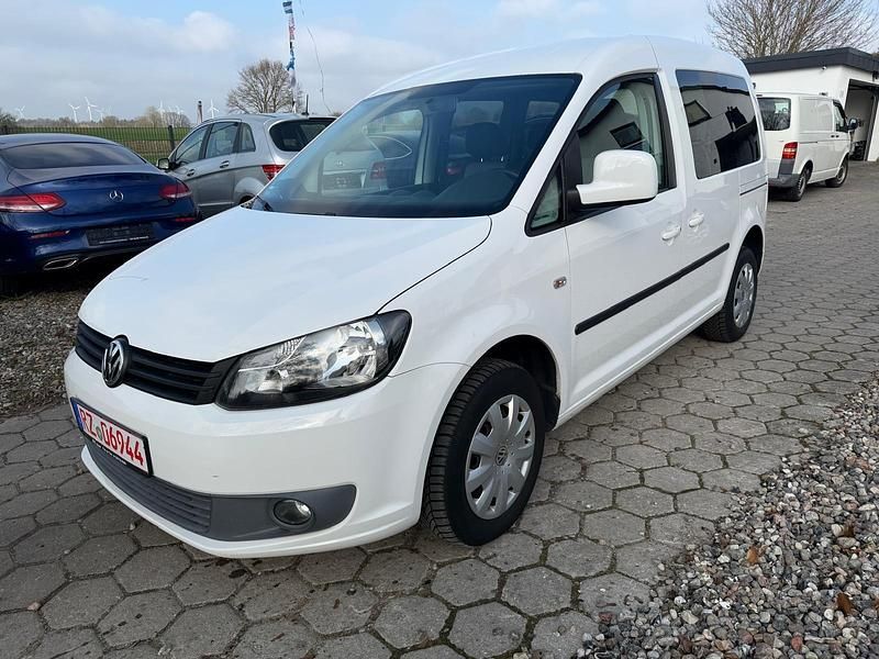 Gebraucht VW Caddy 75 PS (55 kW) 2010 Weiß Van / Kleinbus