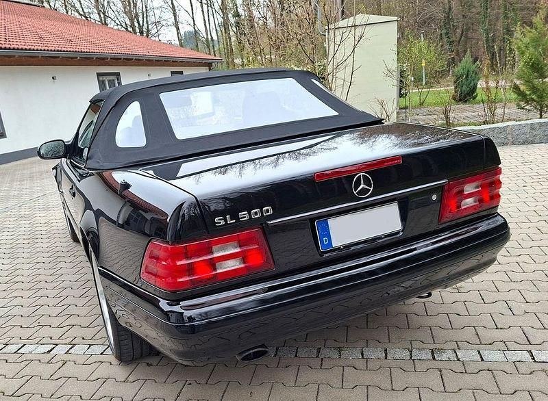 Gebraucht Mercedes SL500 306 PS (225 kW) 1999 Schwarz Cabrio
