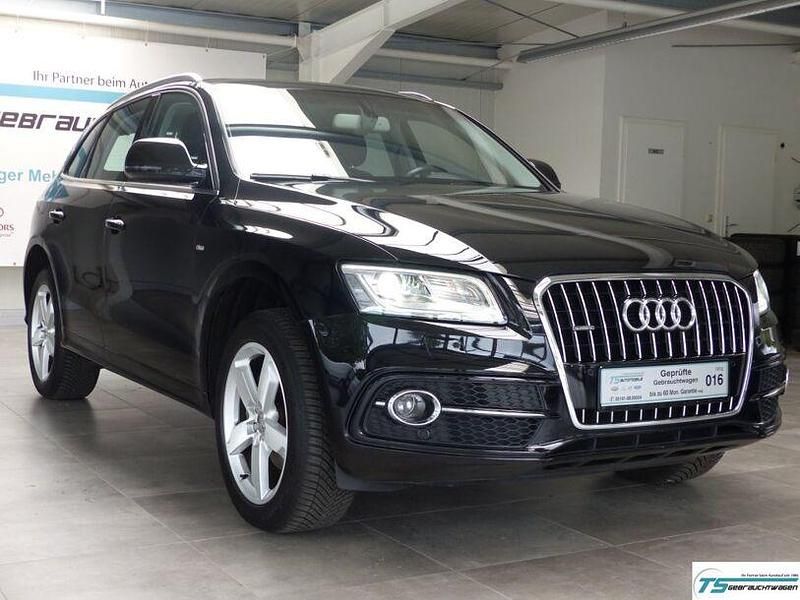 Schwarz brillantschwarz (metallic) Gebraucht 2016 Audi Q5 S-Line SUV | 19.490 € (Fairer Preis) - Bild 1/4