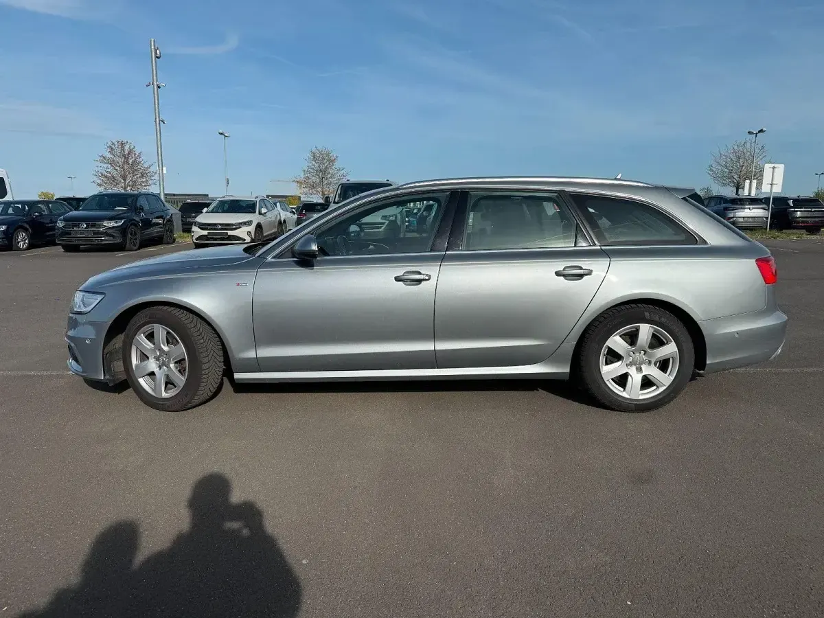 Używany Audi A6 S-Line 190 KM (139 kW) 2014 Srebrny Kombi