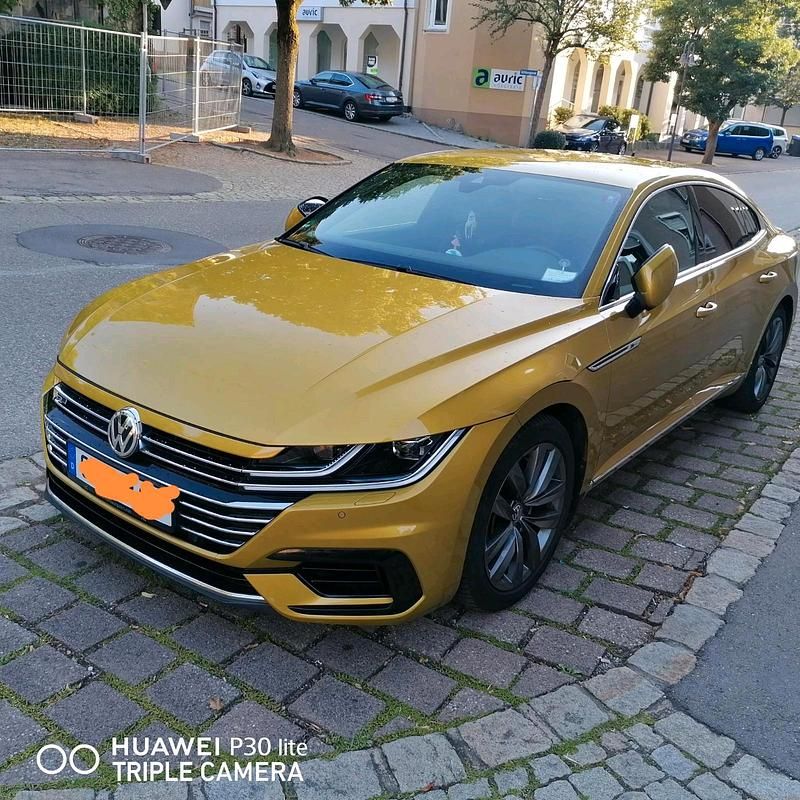 Gold Gebraucht 2017 VW Arteon R-line Limousine | 20.500 € (Fairer Preis) - Bild 1/4