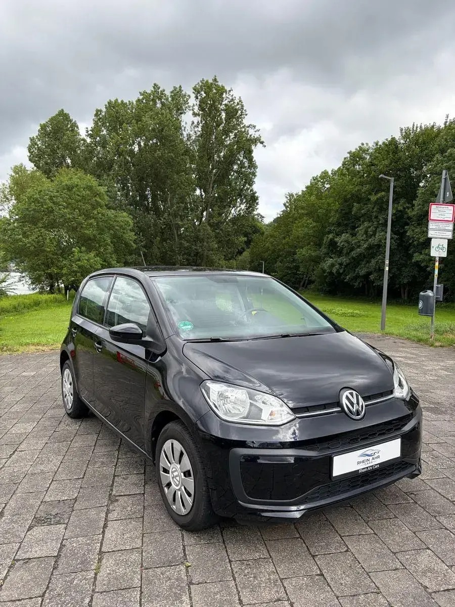 Gebraucht VW up! move up! 60 PS (44 kW) 2019 Schwarz Kleinwagen