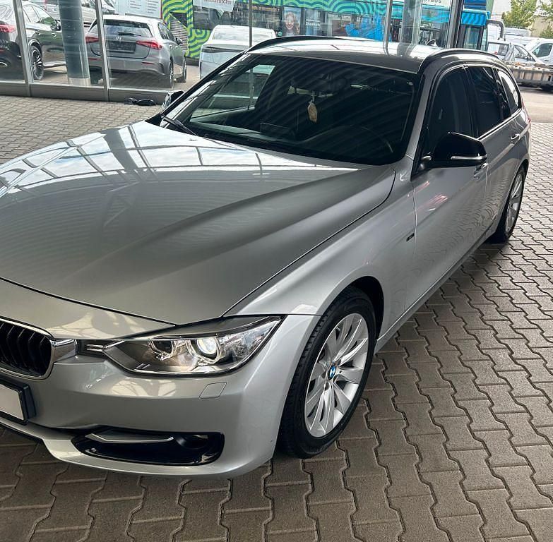Silber Gebraucht 2014 BMW 316 Sport Line Kombi | 10.000 € (Guter Preis) - Bild 1/4
