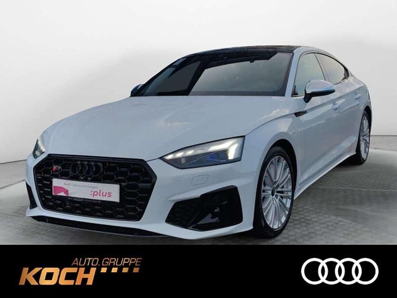 Gletscherweiß metallic Gebraucht 2024 Audi S5 Limousine | 55.890 € (Etwas zu teuer) - Bild 1/2