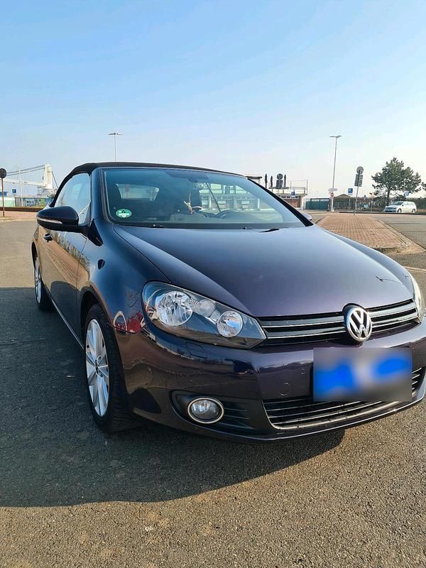 Gebraucht VW Golf Cabriolet 105 PS (77 kW) 2012 Violet Cabrio