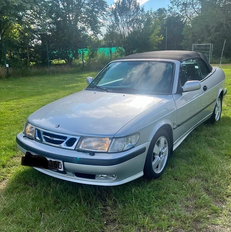 Silber Gebraucht 2002 Saab 9-3 Cabriolet Cabrio | 1.899 € (Etwas zu teuer) - Bild 1/4