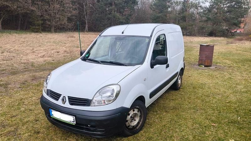 Gebraucht Renault Kangoo Authentique 75 PS (55 kW) 2007 Weiß Van / Kleinbus