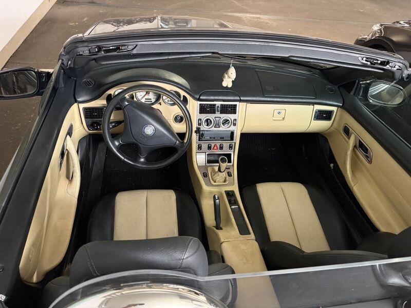 Gebraucht Mercedes SLK200 163 PS (119 kW) 2000 Schwarz Cabrio