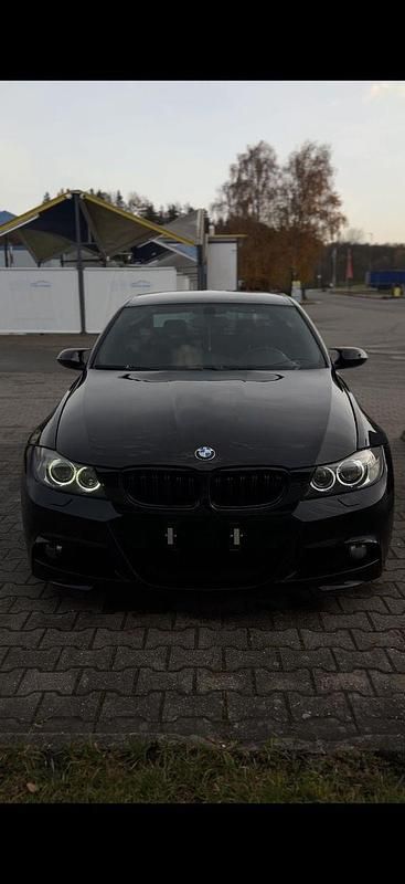 Schwarz Gebraucht 2007 BMW 330 M Sport Limousine | 9.999 € (Fairer Preis) - Bild 1/4