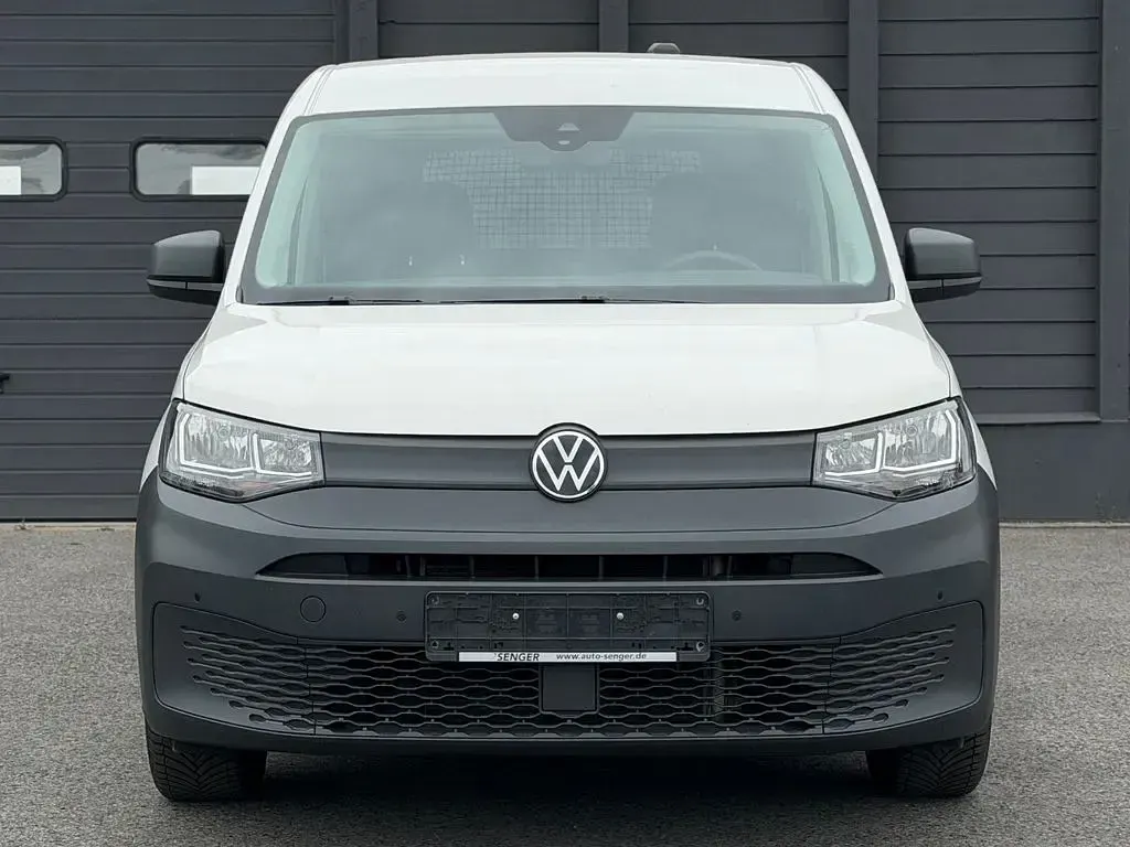 Gebraucht VW Caddy 122 PS (89 kW) 2021 Weiß Van / Kleinbus