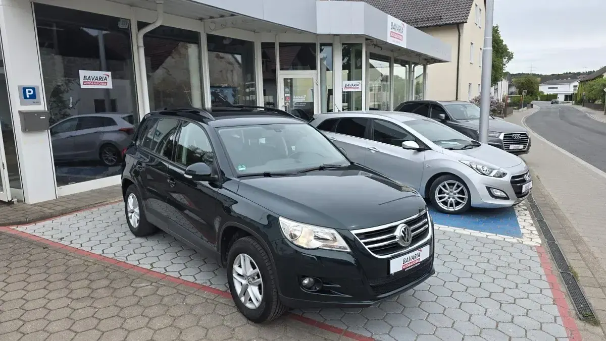 Gebraucht VW Tiguan Freestyle 110 PS (80 kW) 2011 Grün SUV